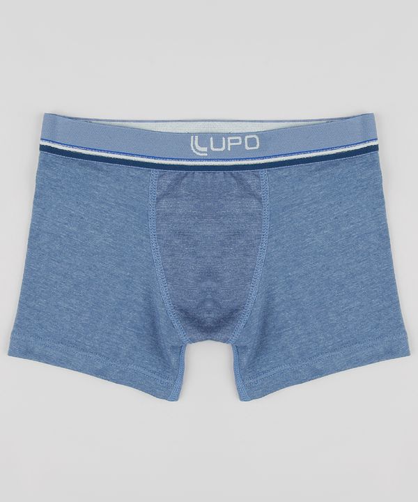 Cueca Infantil Boxer Lupo Azul GG
