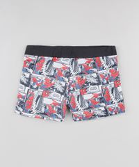 Sunga-Boxer-Infantil-Homem-Aranha-Estampada-de-Quadrinhos--Branca-9525983-Branco_2