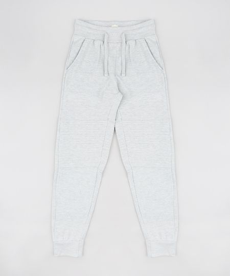 Calca-Infantil-em-Moletom-com-Lurex-Cinza-Mescla-Claro-9346858-Cinza_Mescla_Claro_1