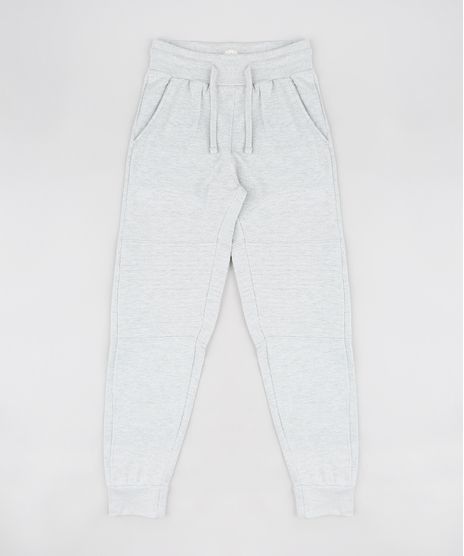 Calca-Infantil-em-Moletom-com-Lurex-Cinza-Mescla-Claro-9346858-Cinza_Mescla_Claro_1