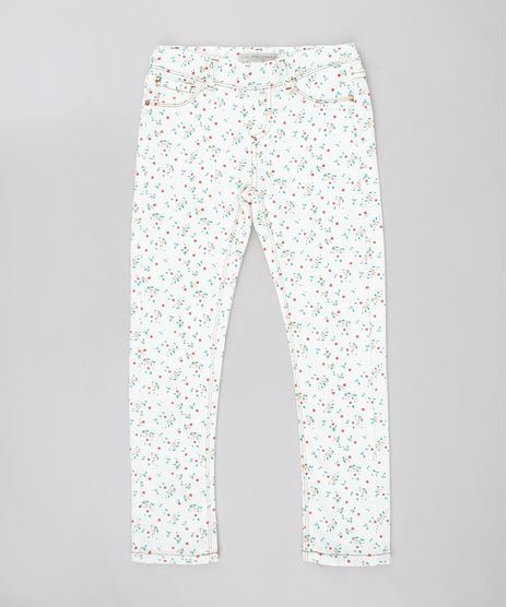 Calca-de-Sarja-Infantil-Jegging-Estampada-Floral-Off-White-9565247-Off_White_1