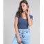 Blusa-Feminina-Basica-Canelada-Manga-Curta-Decote-V-Azul-Marinho-9528781-Azul_Marinho_1