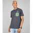 Camiseta-Masculina-Toy-Story-com-Bolso-Estampado-Manga-Curta-Gola-Careca-Cinza-Mescla-Escuro-9583218-Cinza_Mescla_Escuro_1