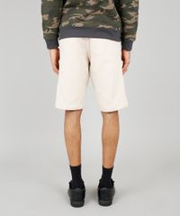 Bermuda-Masculina-Reta-em-Moletom-com-Cordao-e-Bolsos-Bege-Claro-9562902-Bege_Claro_4