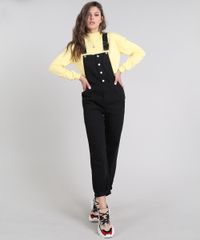 Macacao-de-Sarja-Feminino-com-Bolsos-Preto-9631078-Preto_1