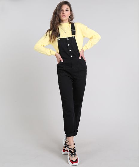Macacao-de-Sarja-Feminino-com-Bolsos-Preto-9631078-Preto_1