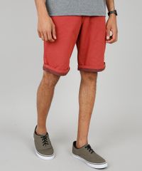 Bermuda-Masculina-Reta-Texturizada-com-Bolsos--Cobre-9545428-Cobre_1