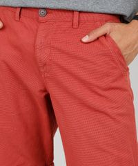 Bermuda-Masculina-Reta-Texturizada-com-Bolsos--Cobre-9545428-Cobre_2