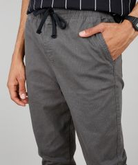 Calca-de-Sarja-Masculina-Jogger-Skinny-Estampada-Chumbo-9576423-Chumbo_2