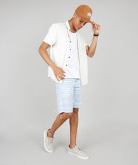 Bermuda-Masculina-Slim-Listrada-com-Cordao-e-Bolsos--Azul-Claro-9486517-Azul_Claro_3
