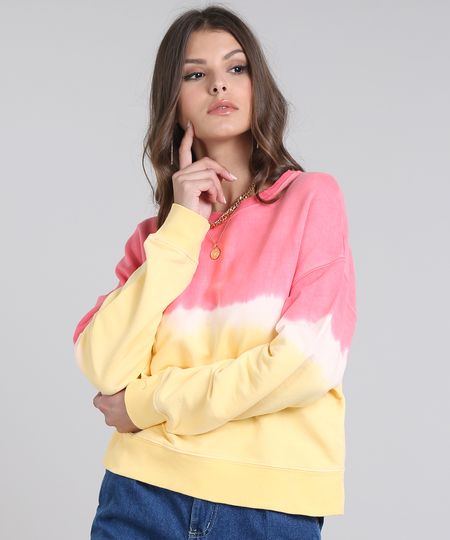 Blusao-Feminino-em-Moletom-Estampado-Tie-Dye-Rosa-9582443-Rosa_1 Blusao-Feminino-em-Moletom-Estampado-Tie-Dye-Rosa-9582443-Rosa_1