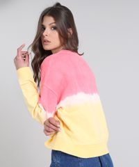 Blusao-Feminino-em-Moletom-Estampado-Tie-Dye-Rosa-9582443-Rosa_2