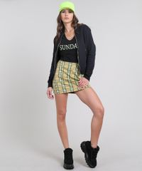 Blusa-Feminina--Sunday--Decote-V-Manga-Curta-Preta-9578569-Preto_3
