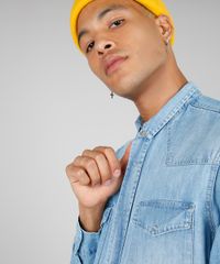 Camisa-Jeans-Masculina-com-Bolsos-Manga-Longa-Azul-Claro-9534144-Azul_Claro_4