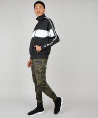Jaqueta-Corta-Vento-Masculina-com-Faixa-Lateral--No-future--Preta-9361205-Preto_3