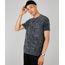 Camiseta-Masculina-Marmorizada-Manga-Curta-Gola-Careca-Preta-9525228-Preto_1