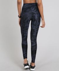 Calca-Legging-Feminina-Esportiva-Ace-Estampada-de-Folhagem-com-Recortes-Chumbo-9556466-Chumbo_2