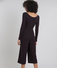 Macacao-Feminino-Pantacourt-Canelado-Manga-Longa-Decote-V-com-Cinto-Preto-9576256-Preto_2 Macacao-Feminino-Pantacourt-Canelado-Manga-Longa-Decote-V-com-Cinto-Preto-9576256-Preto_2