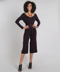 Macacao-Feminino-Pantacourt-Canelado-Manga-Longa-Decote-V-com-Cinto-Preto-9576256-Preto_3 Macacao-Feminino-Pantacourt-Canelado-Manga-Longa-Decote-V-com-Cinto-Preto-9576256-Preto_3