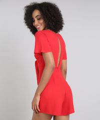 Macaquinho-Feminino-com-Amarracao-e-Vazado-Decote-V-Vermelho-9577084-Vermelho_2