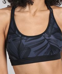 Top-Feminino-Esportivo-Ace-Estampado-de-Folhagem-Alcas-Cruzadas-Bojo-Removivel-Chumbo-9556465-Chumbo_4