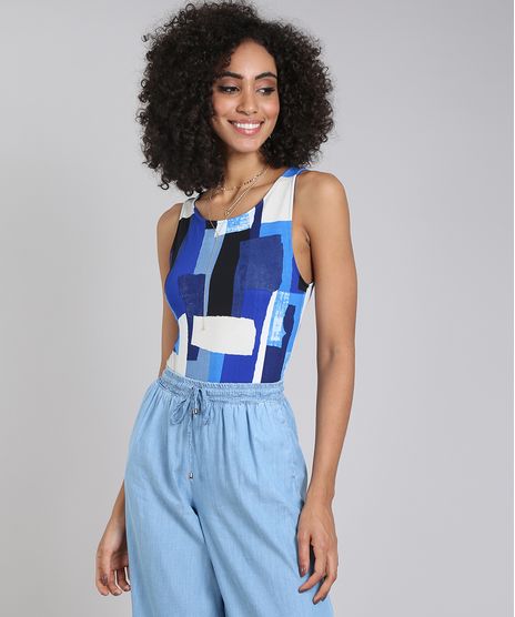 Body-Feminino-Estampado-Texturizado-Sem-Manga-Decote-Redondo-Azul-9581368-Azul_1