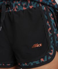 Short-Feminino-Esportivo-Ace-Running-com-Recortes-Animal-Print-Preto-9574518-Preto_4
