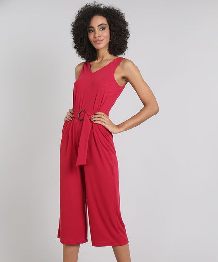 Macacao-Feminino-Pantacourt-Canelado-Sem-Manga-Decote-V-com-Cinto-Vinho-9576255-Vinho_1 Macacao-Feminino-Pantacourt-Canelado-Sem-Manga-Decote-V-com-Cinto-Vinho-9576255-Vinho_1