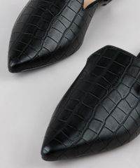 Mule-Feminino-Via-Uno-Bico-Fino-Croco-Preto-9647670-Preto_2