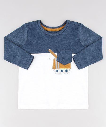 Camiseta-Infantil-com-Recorte-de-Trator-e-Bolso-Manga-Longa-Off-White-9531226-Off_White_1 Camiseta-Infantil-com-Recorte-de-Trator-e-Bolso-Manga-Longa-Off-White-9531226-Off_White_1