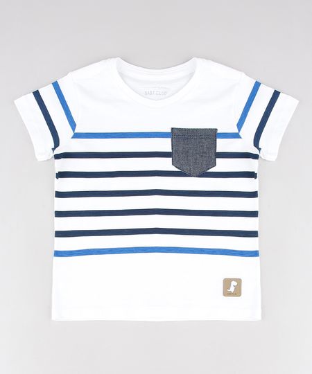 Camiseta-Infantil-com-Listras-e-Bolso-Manga-Curta-Off-White-9532560-Off_White_1