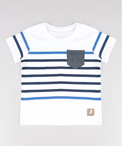 Camiseta-Infantil-com-Listras-e-Bolso-Manga-Curta-Off-White-9532560-Off_White_1