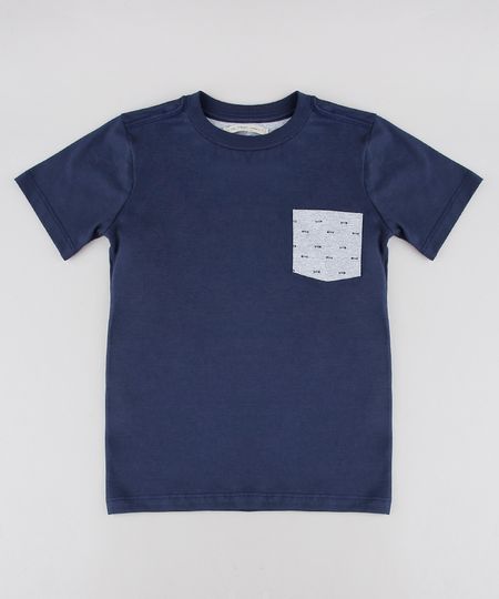 Camiseta-Infantil-com-Bolso-Estampado-Manga-Longa-Azul-Marinho-9605023-Azul_Marinho_1