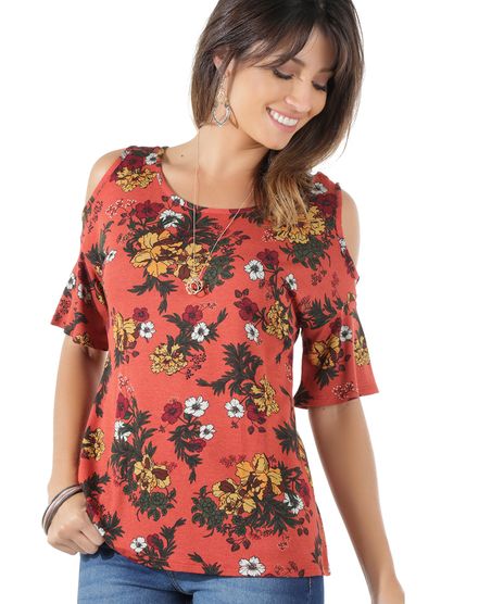 Blusa-Open-Shoulder-Estampada-Floral-Laranja-Escuro-8564284-Laranja_Escuro_1