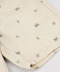 Bermuda-de-Sarja-Infantil-Estampada-Raposa-Kaki-9527103-Kaki_5