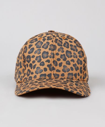 Bone-Feminino-Aba-Curva-Estampado-Animal-Print-Caramelo-9614897-Caramelo_1