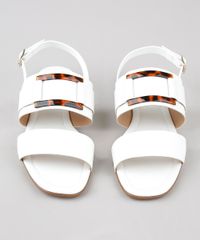 Rasteira-Feminina-com-Fivela-Tartaruga-Branca-9627688-Branco_4