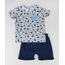 Conjunto-Infantil-de-Camiseta-Estampada-de-Dinossauro-Cinza-Mescla---Short-em-Moletom-Azul-Marinho-9577633-Azul_Marinho_1