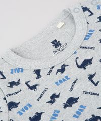 Macaquinho-Infantil-Estampado-de-Dinossauro-Manga-Curta-Gola-Careca-Cinza-Mescla-9577629-Cinza_Mescla_4