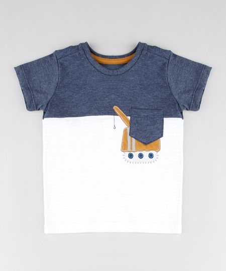 Camiseta-Infantil-com-Recorte-de-Trator-e-Bolso-Manga-Curta-Off-White-9531225-Off_White_1 Camiseta-Infantil-com-Recorte-de-Trator-e-Bolso-Manga-Curta-Off-White-9531225-Off_White_1