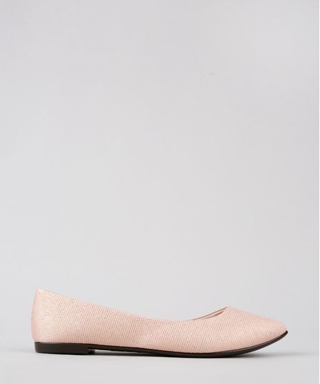 Sapatilha-Feminina-Bico-Fino-Moleca-com-Lurex-Rose-9582320-Rose_1