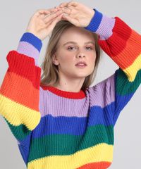 Sueter-Feminino-Mindset-Arco-Iris-em-Trico-Multicor-9640205-Multicor_4