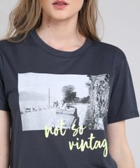 T-Shirt-Feminina-Mindset--Not-So-Vintage--Manga-Curta-Decote-Redondo-Chumbo-9642563-Chumbo_4