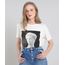T-Shirt-Feminina-Mindset--Crush--com-Linho-Manga-Curta-Decote-Redondo-Bege-Claro-9642565-Bege_Claro_1