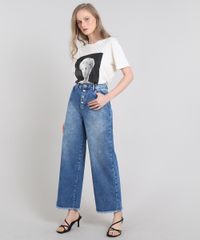 T-Shirt-Feminina-Mindset--Crush--com-Linho-Manga-Curta-Decote-Redondo-Bege-Claro-9642565-Bege_Claro_3