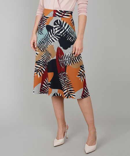 Saia-Feminina-Midi-Evase-Estampado-Folhagens-Off-White-9590680-Off_White_1