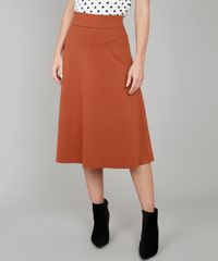 Saia-Feminina-Midi-Evase-Caramelo-9590679-Caramelo_1 Saia-Feminina-Midi-Evase-Caramelo-9590679-Caramelo_1