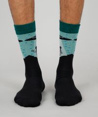 Meia-Masculina-Cano-Alto-Divertida-Alien-Preta-9242391-Preto_4