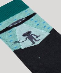 Meia-Masculina-Cano-Alto-Divertida-Alien-Preta-9242391-Preto_5