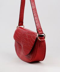 Bolsa-Feminina-Media-Croco-com-Alca-de-Ombro-Vermelha-9485388-Vermelho_3